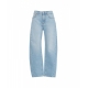 Jeans curved Cincity azzurro