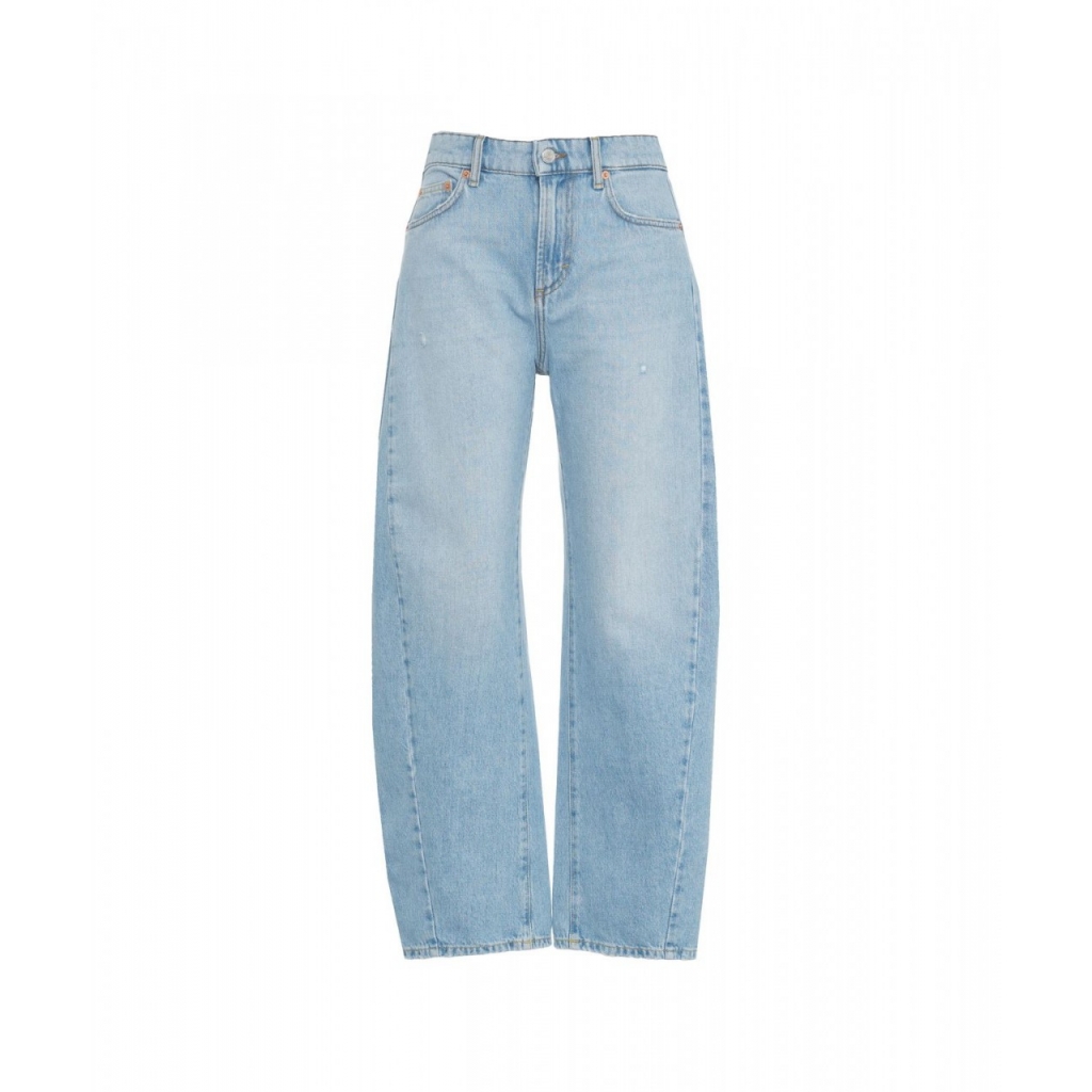 Jeans curved Cincity azzurro