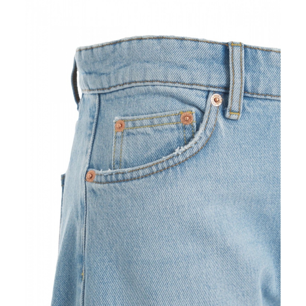 Jeans curved Cincity azzurro