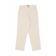 pantalone lungo uomo work pants DUSTY WHITE