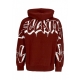 felpa leggera cappuccio uomo logo hoodie BOURDEAUX/ST WHITE