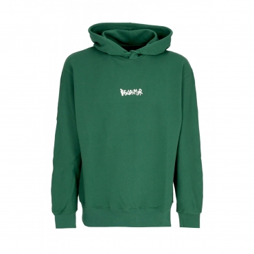 felpa leggera cappuccio uomo logo hoodie GREEN/ST WHITE