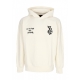 felpa leggera cappuccio uomo logo hoodie MILK