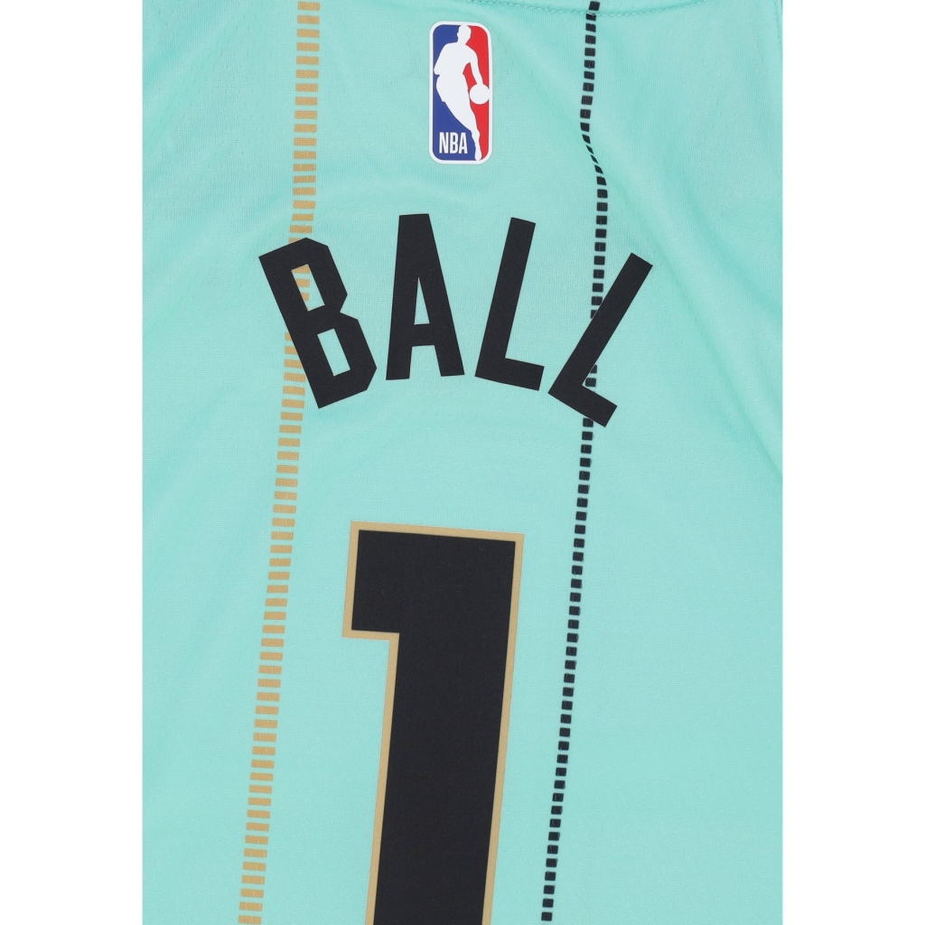 canotta basket uomo nba dri fit swingman jersey no 1 lamelo ball chahor MINT