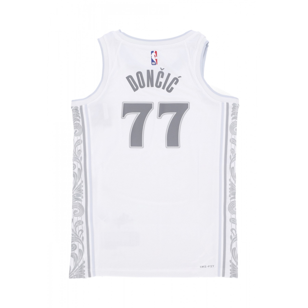 canotta basket uomo nba dri fit swingman jersey no 77 luka doncic dalmav WHITE/ORIGINAL TEAM COLORS