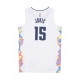 canotta basket uomo nba dri fit swingman jersey no 15 nikola  jokic dennug WHITE/ORIGINAL TEAM COLORS