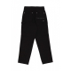 pantalone lungo uomo carpenter pants BLACK