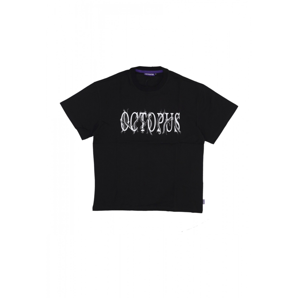 maglietta uomo tentacles logo tee BLACK