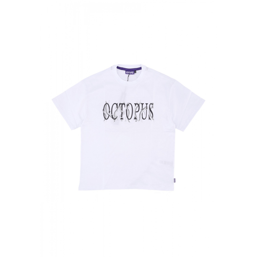 maglietta uomo tentacles logo tee WHITE