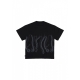 maglietta uomo outline tee BLACK