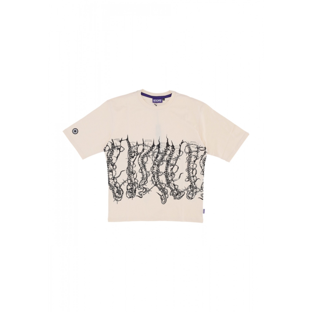 maglietta uomo barbed wire tee CREAM