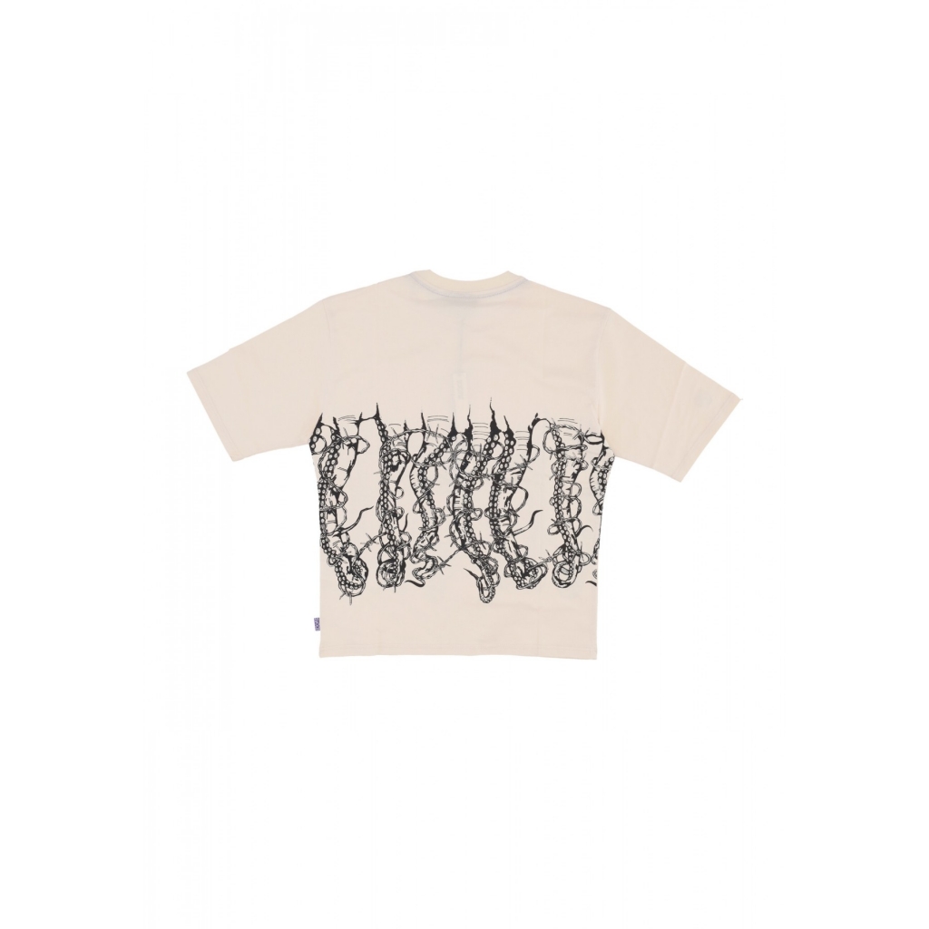 maglietta uomo barbed wire tee CREAM