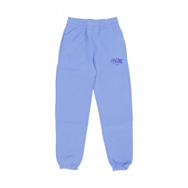 pantalone tuta felpato ragazza sportswear trend fleece cf pant ROYAL PULSE