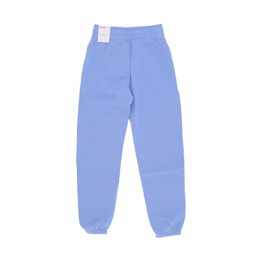 pantalone tuta felpato ragazza sportswear trend fleece cf pant ROYAL PULSE