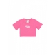 maglietta corta ragazza sportswear trend baby tee PINKSICLE