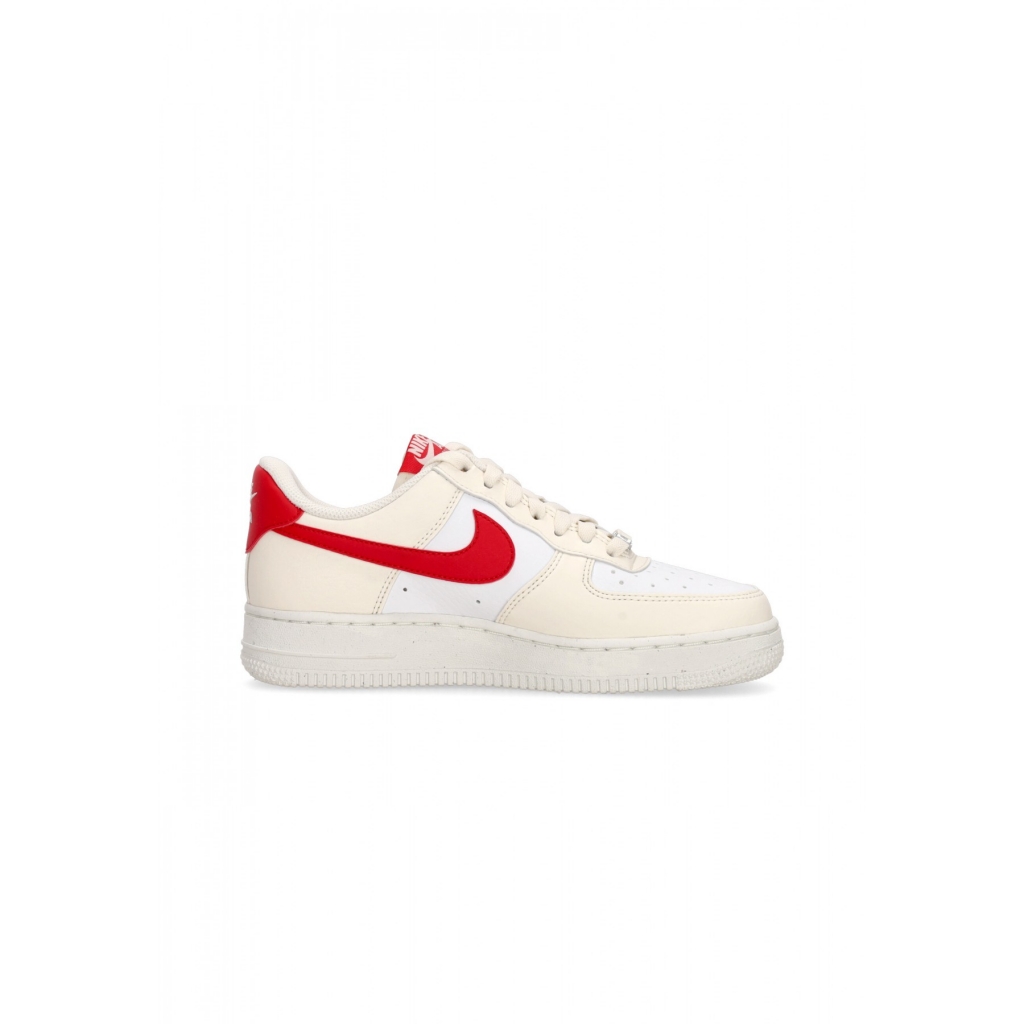 scarpa bassa donna w air force 1 07 next nature PALE IVORY/UNIVERSITY RED/WHITE/SAIL