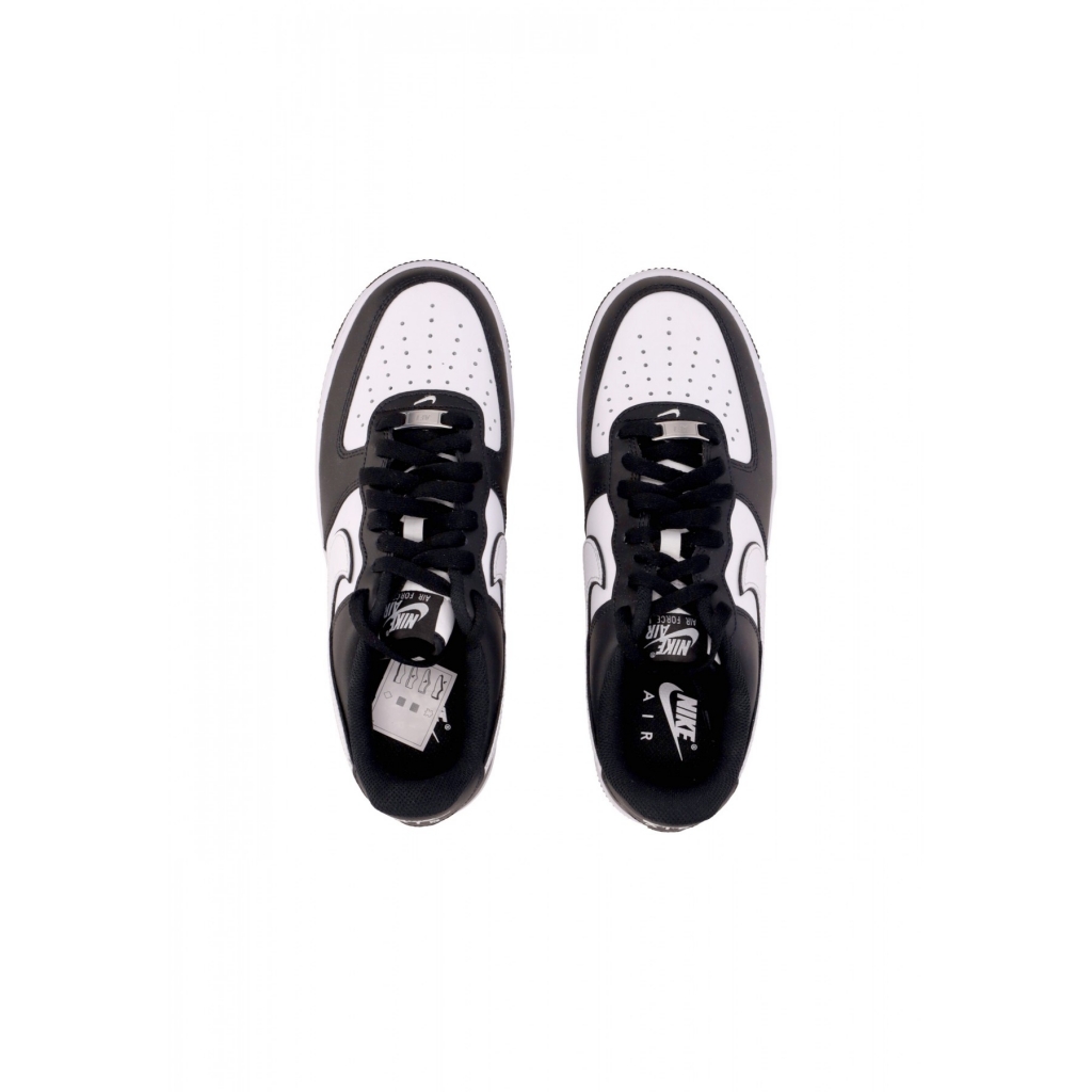 scarpa bassa uomo air force 1 07 BLACK/WHITE/BLACK