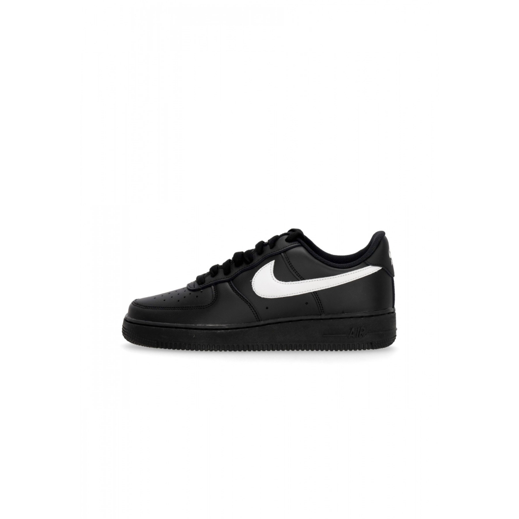 scarpa bassa uomo air force 1 07 BLACK/WHITE/BLACK