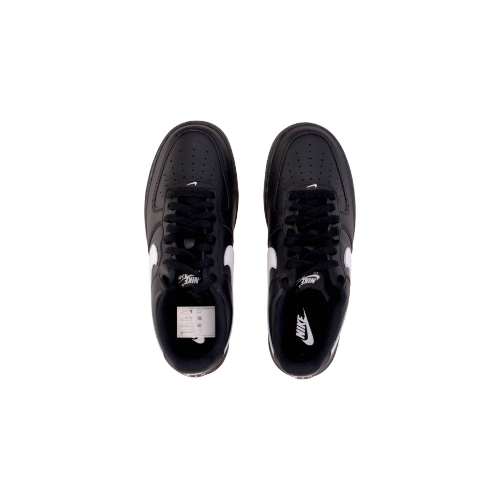 scarpa bassa uomo air force 1 07 BLACK/WHITE/BLACK