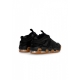 scarpa alta uomo air more uptempo low BLACK/BLACK/GUM MED BROWN