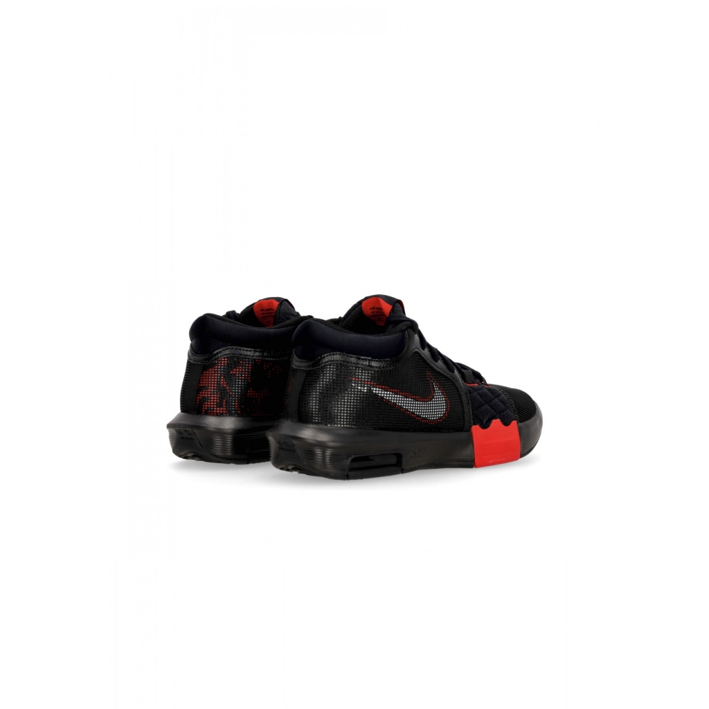 scarpa basket uomo lebron witness viii BLACK/WHITE/UNIVERSITY RED