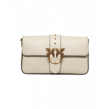 Borsa a tracolla Love One Classic crema