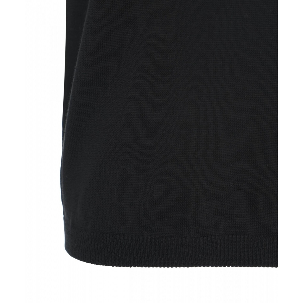 T-shirt in maglia nero