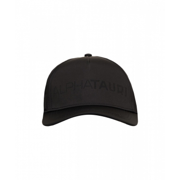 Cappellino da baseball con logo nero