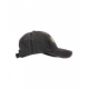 Cappello da baseball con patch grigio scuro