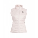 Gilet trapuntato rosa chiaro