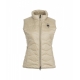 Gilet trapuntato beige