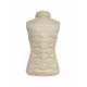 Gilet trapuntato beige