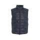 Gilet trapuntato blu