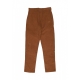 pantalone lungo uomo club chino corduroy pant LT BRITISH TAN