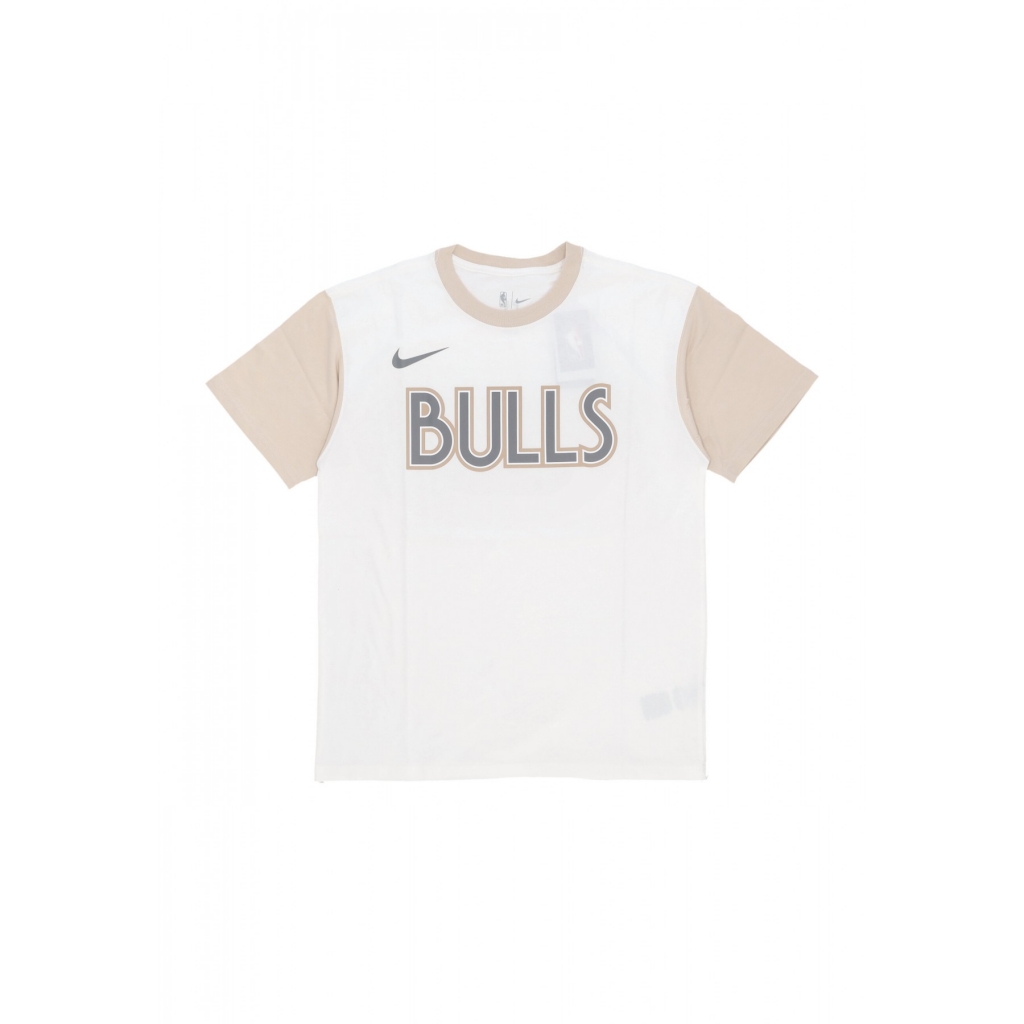 maglietta uomo nba city edition tee chibul WHITE