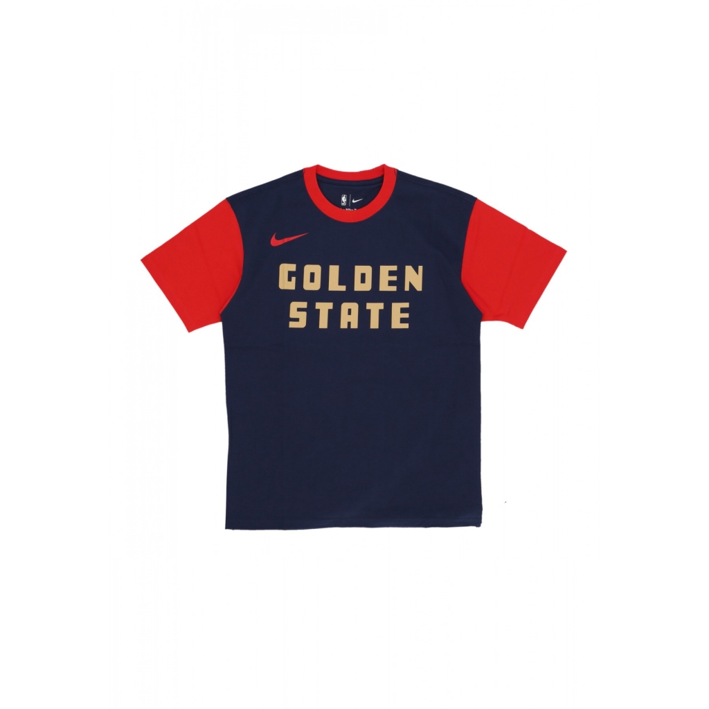 maglietta uomo nba city edition tee golwar COLLEGE NAVY