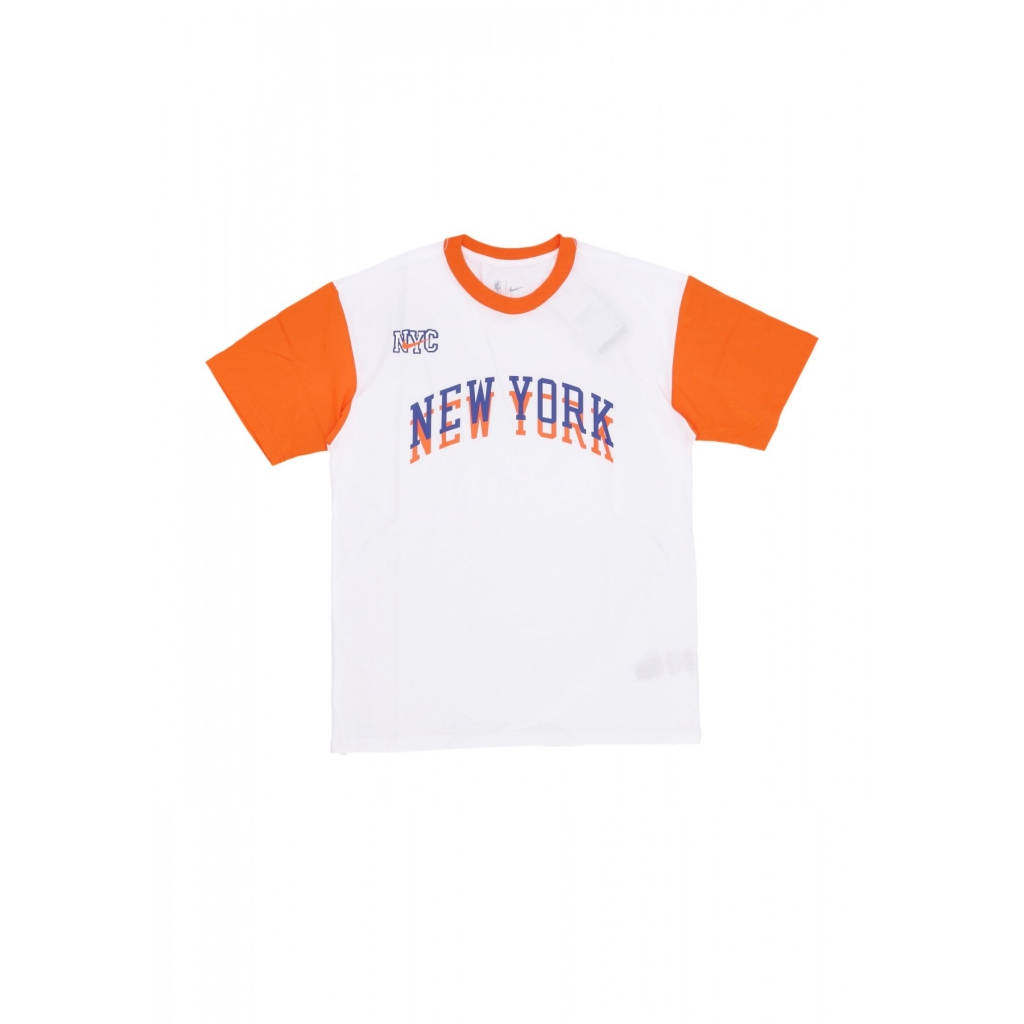 maglietta uomo nba city edition tee neykni WHITE