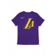 maglietta uomo nba city edition logo tee loslak FIELD PURPLE