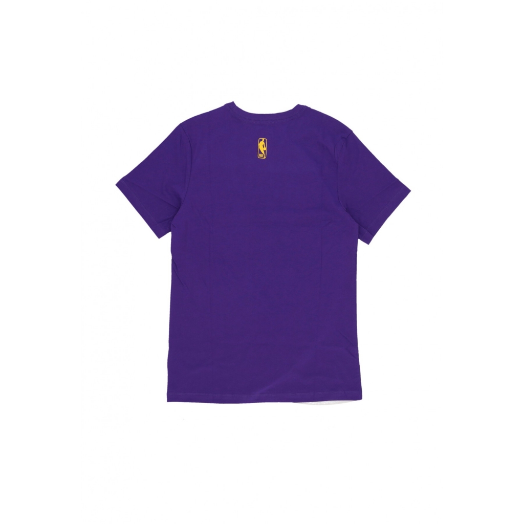 maglietta uomo nba city edition logo tee loslak FIELD PURPLE