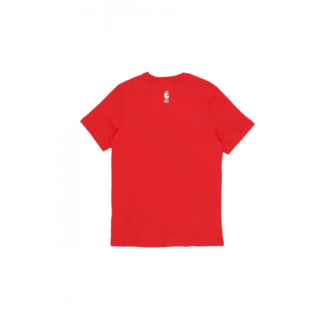 maglietta uomo nba city edition logo tee miahea UNIVERSITY RED