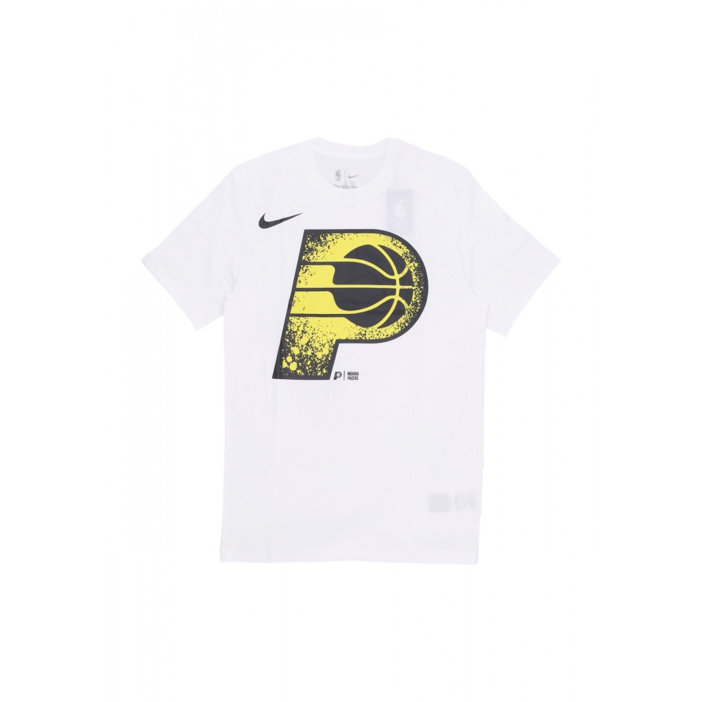 maglietta uomo nba city edition logo tee indpac WHITE