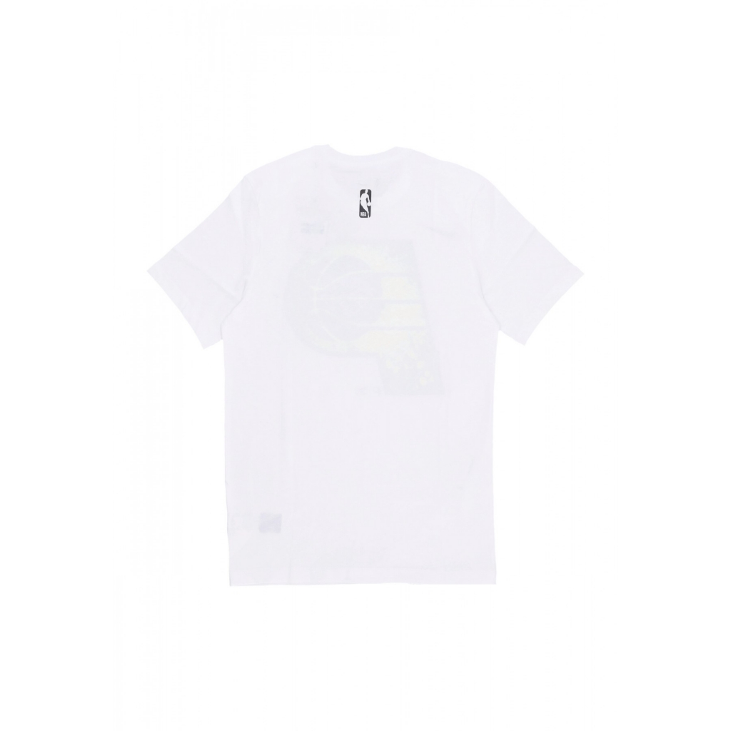 maglietta uomo nba city edition logo tee indpac WHITE