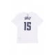 maglietta uomo nba city edition tee no 15 nikola jokic dennug WHITE