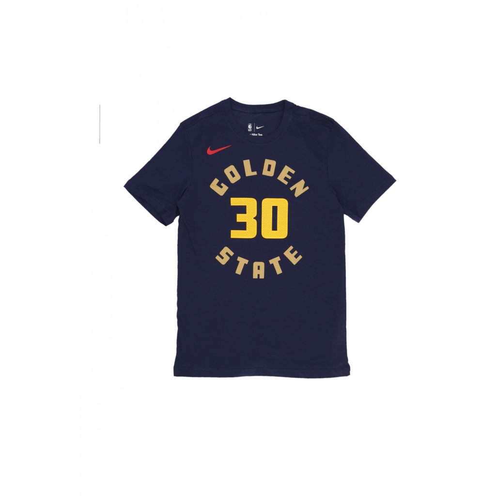 maglietta uomo nba city edition tee no 30 stephen curry golwar COLLEGE NAVY