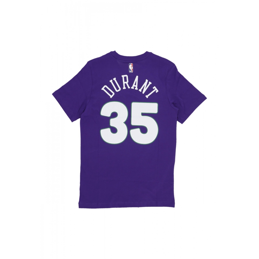 maglietta uomo nba city edition tee no 35 kevin durant phosun FIELD PURPLE