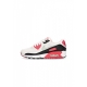 scarpa bassa donna wmns air max 90 WHITE/LIGHT SILVER/ASTER PINK/BLACK