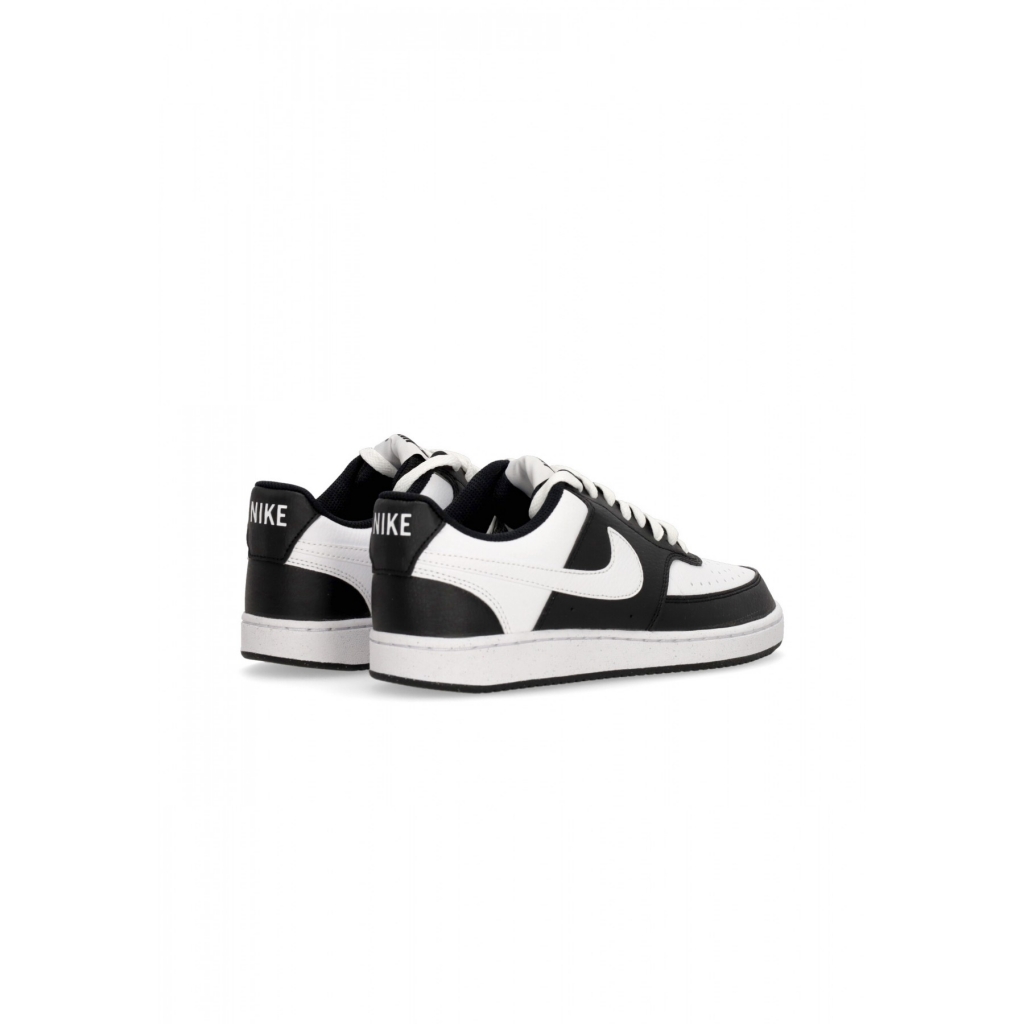 scarpa bassa uomo court vision low BLACK/WHITE