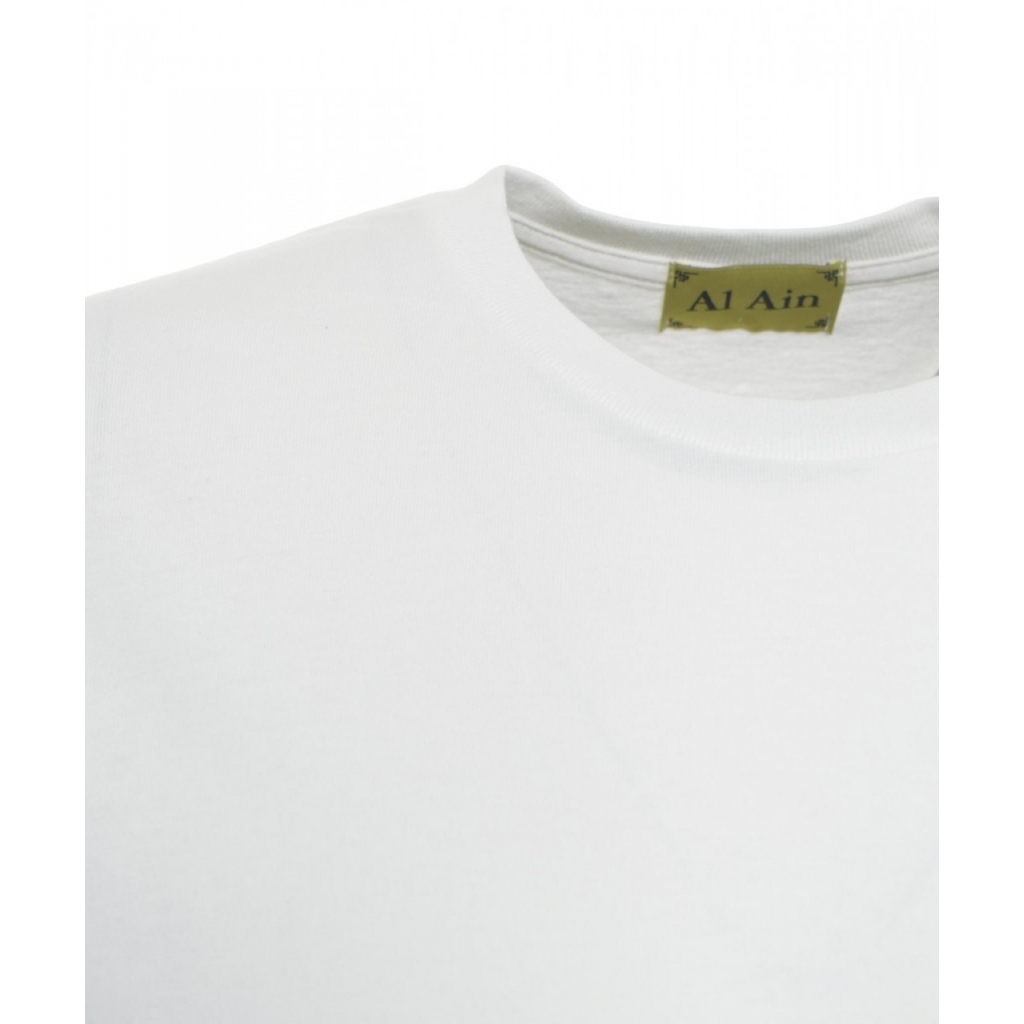 T-shirt con logo bianco