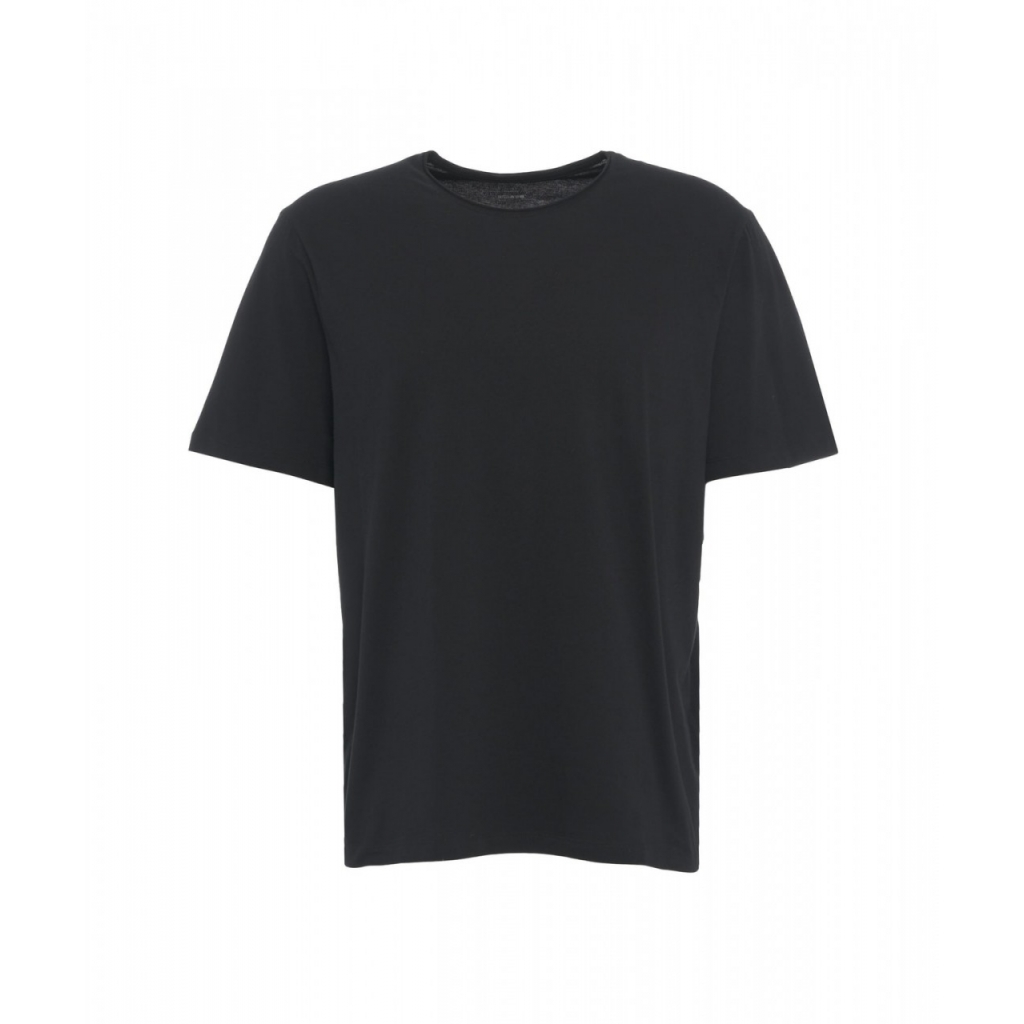 T-shirt a girocollo nero