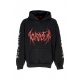 felpa leggera cappuccio uomo thunderstroke hoodie BLACK